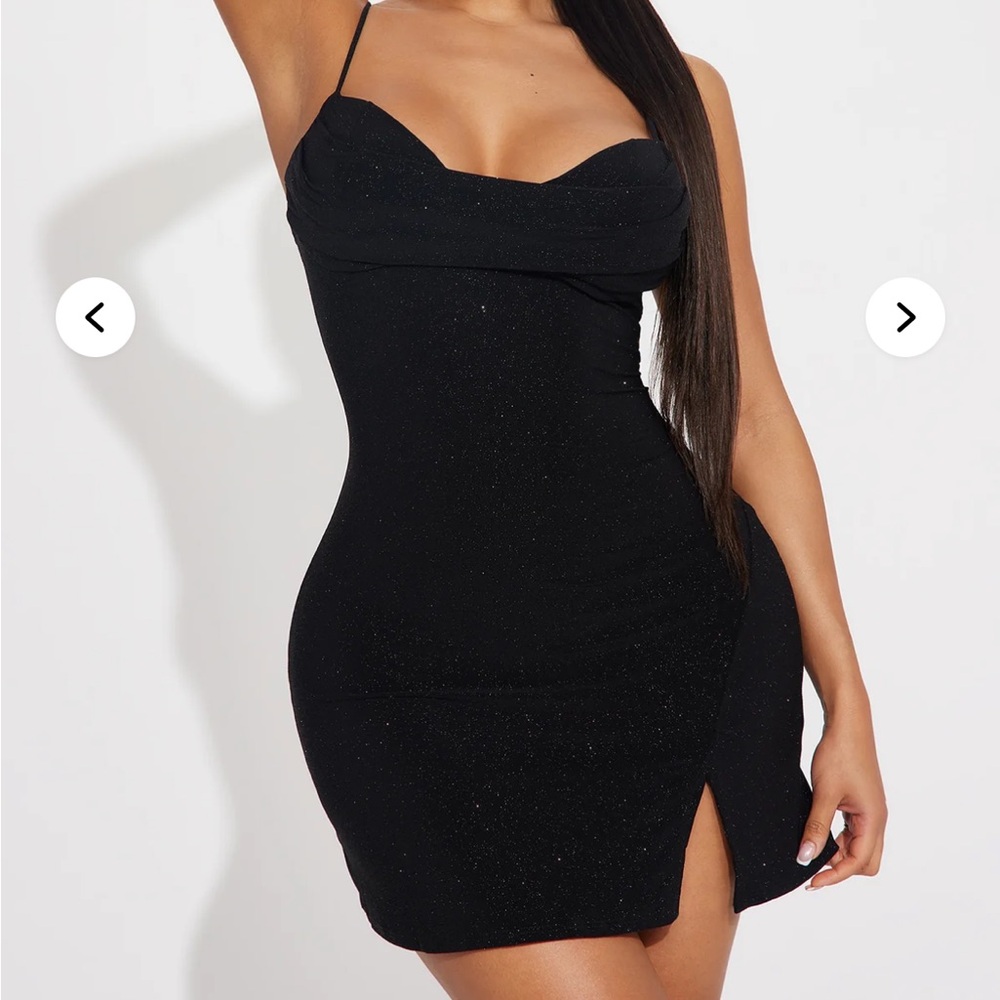 Live for the glam micro mini dress